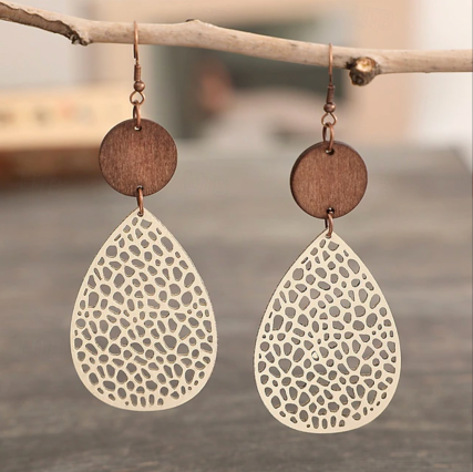 1 Pair Drop Earrings Earrings For Women's Daily Street Festival Alloy Geometrica